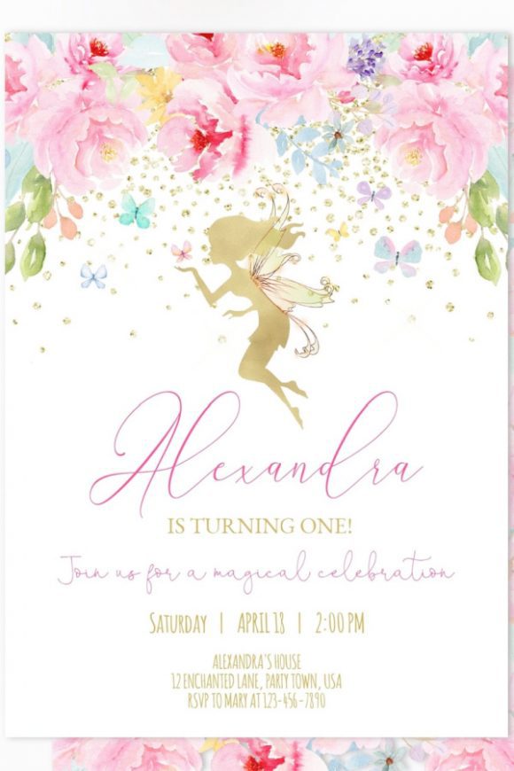 Fairy Party Invitation