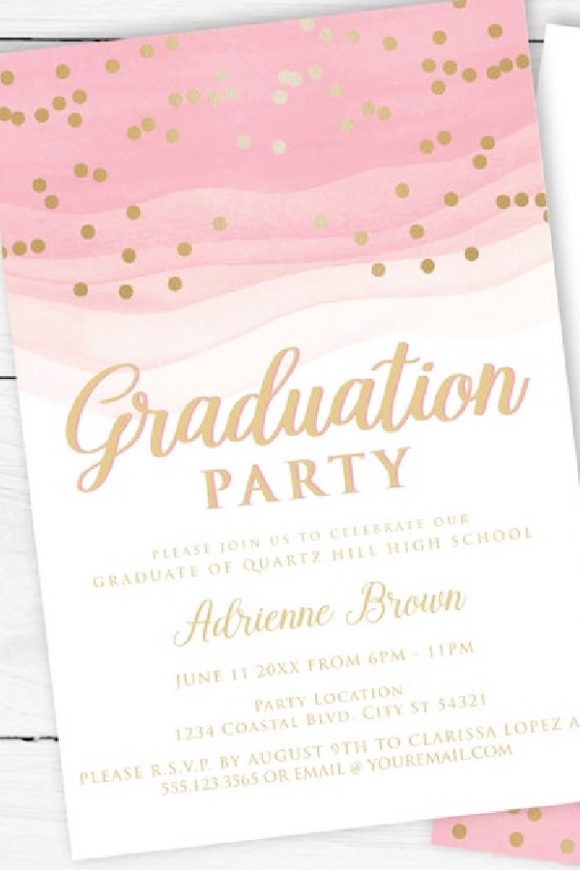 Graduation Party Invitation