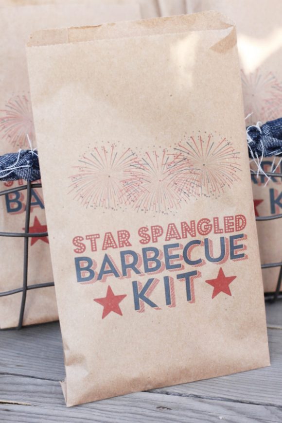 July 4th Kit Pouches