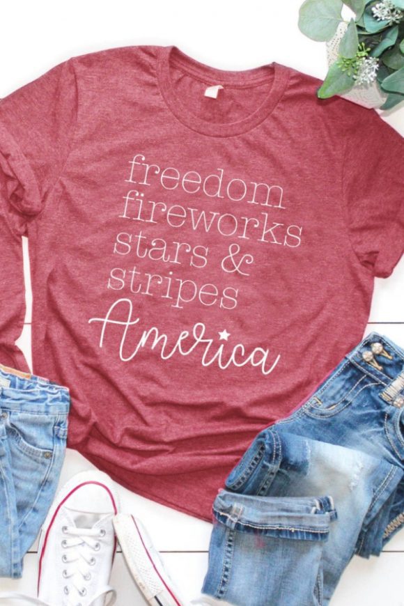 Woman's 'America' T-Shirt