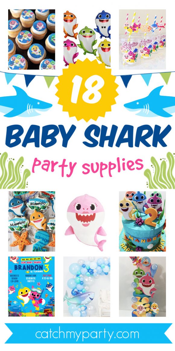 18 Fun Baby Shark Party Supplies