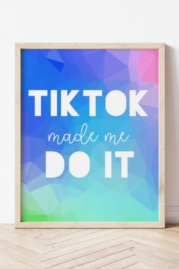TikTok Party Supplies - Poster
