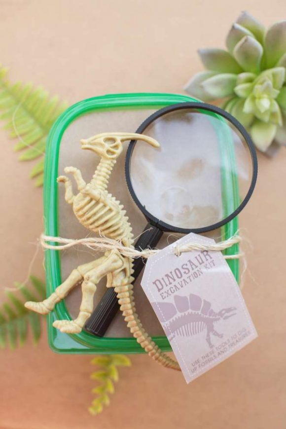 Dinosaur Excavation Party Favor