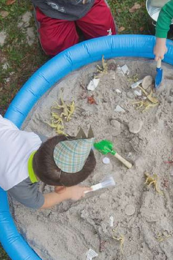 Dinosaur Dig Party Activity