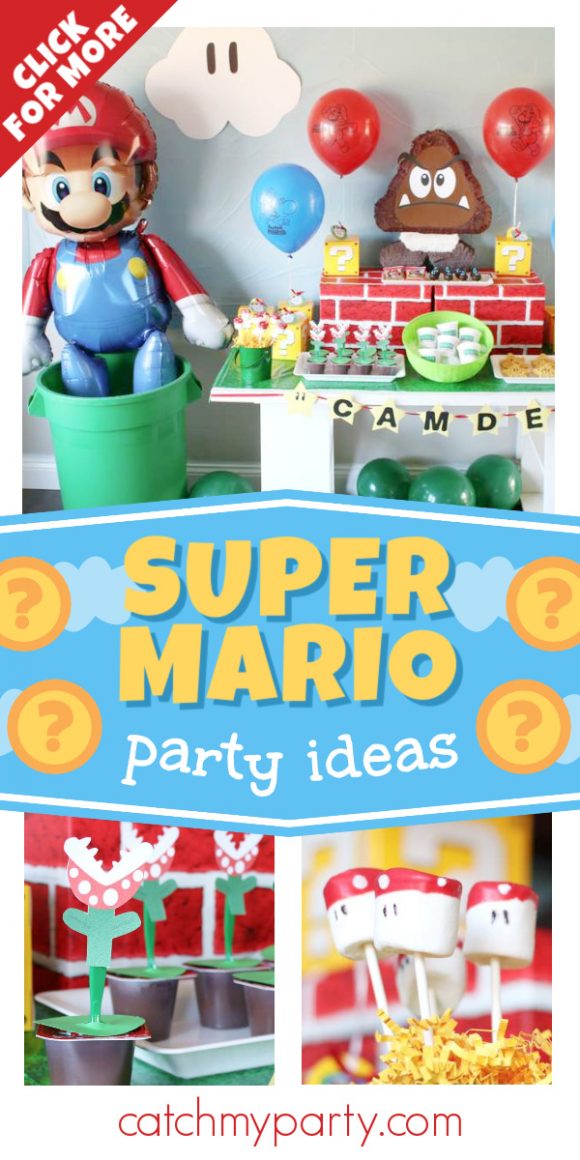 Super Mario birthday party