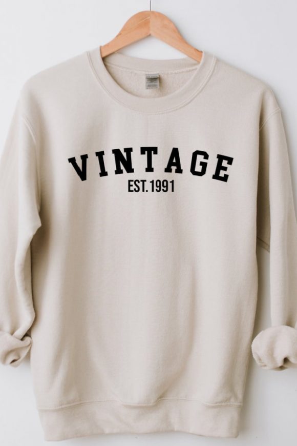 'Vintage 1991' Sweatshirt