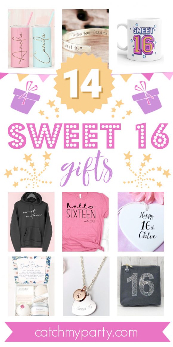 Take a Look at These 14 Pretty Sweet 16 Gifts!