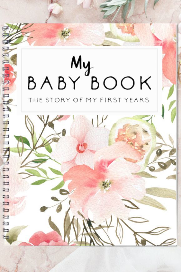 Baby Milestone Book 