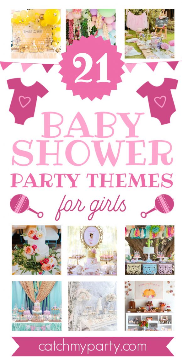 The 21 BEST Baby Shower Themes for Girls