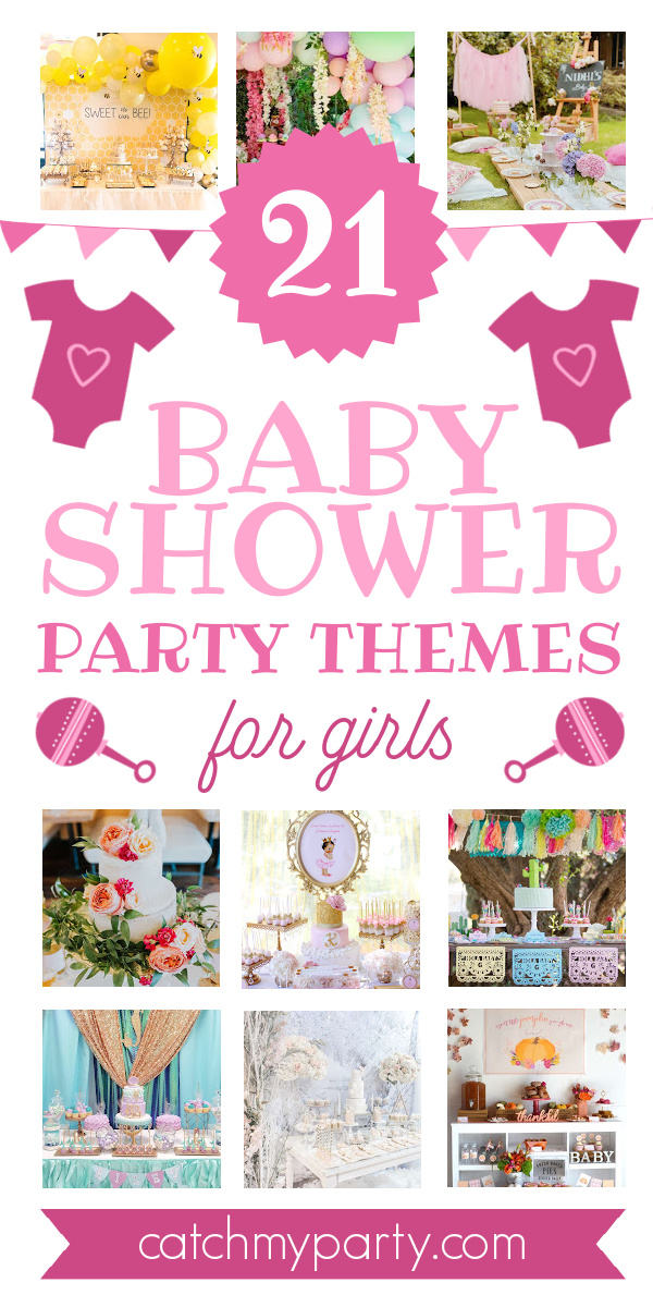 24 MOST POPULAR Girl Baby Shower Themes (2023)