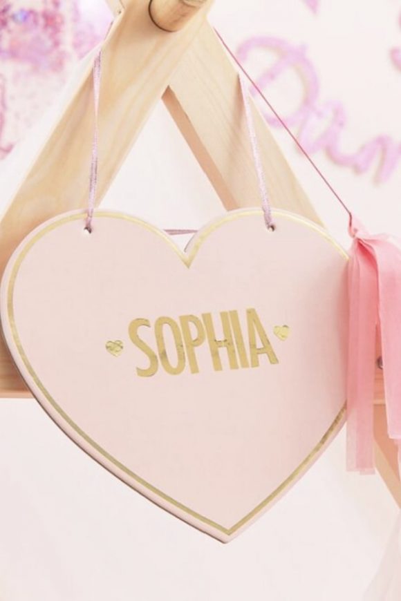 Personalized Heart Decoration