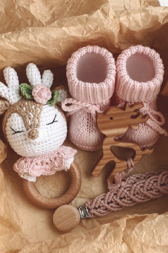 Crochet Woodland Gift Box