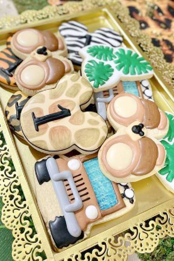 Mickey Mouse Safari Cookies 