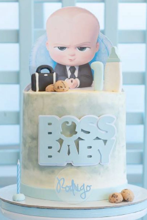Boss Baby Birthday Cake