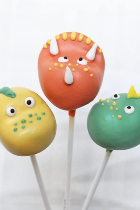 Dinosaur Cake Pops