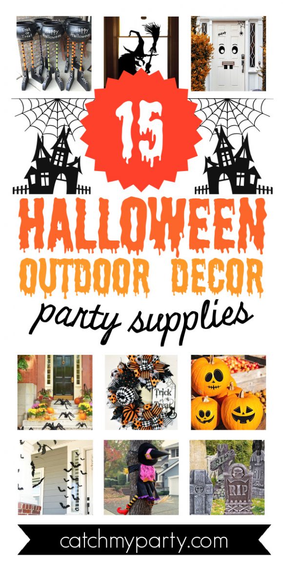The Best 15 Outdoor Halloween Party Decoration Supplies!