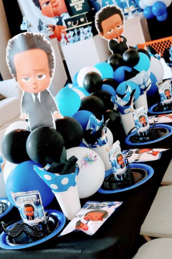 Boss Baby Table Settings