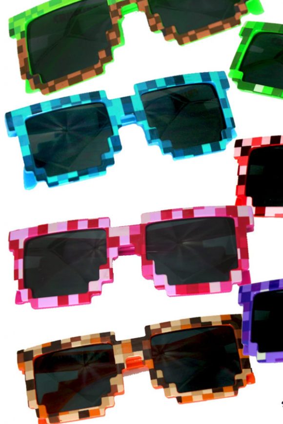 Minecraft Pixel Sunglasses