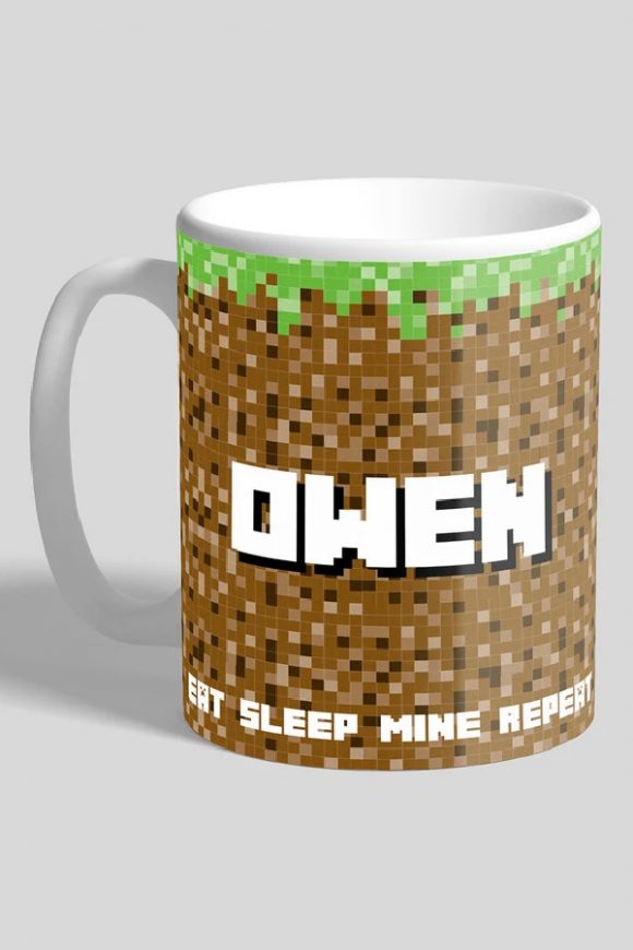 Personalized Minecraft Mug