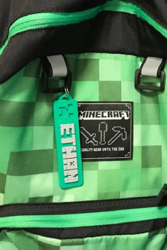 Personalized Minecraft Luggage Name Tag