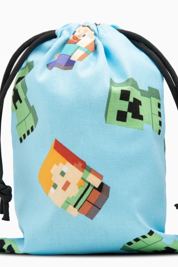 Minecraft Character Drawstring Party Favor Bag