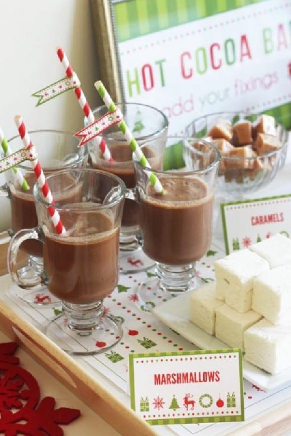 FREE Hot Cocoa Party Printables