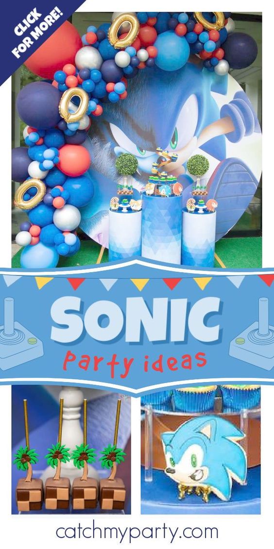 Sonic the Hedgehog birthday party