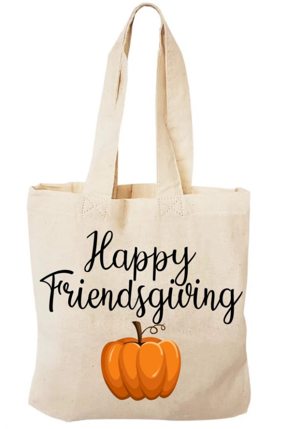 Friendsgiving Party Favor Tote Bag