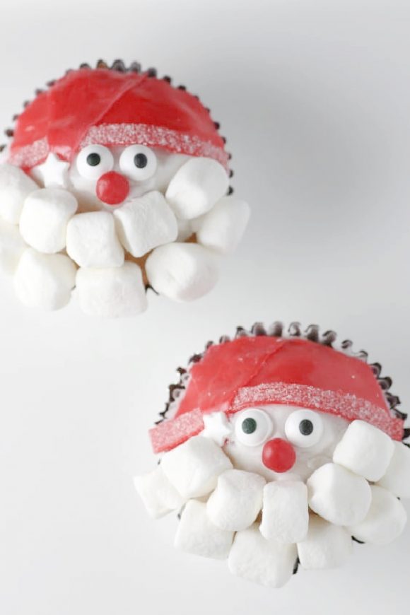 Santa Claus Cupcakes