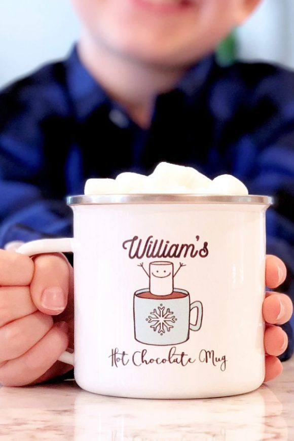 Personalized Hot Chocolate Mug