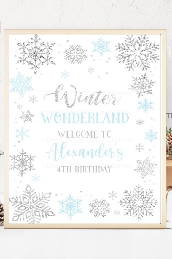 Winter Welcome Poster