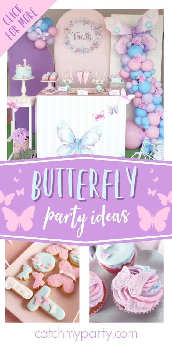 Butterfly birthday party Butterfly birthday party