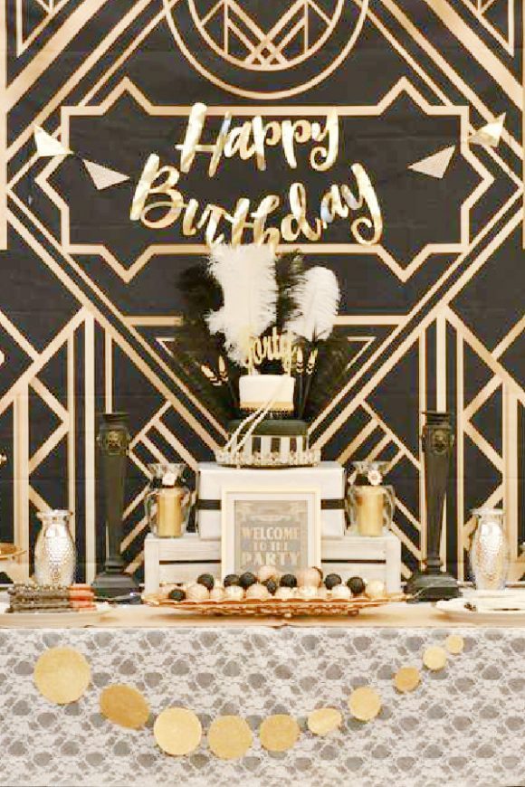 Top 49 Best Party Themes for Adults - Great Gatsby Parties | CatchMyParty.com Great Gatsby Parties