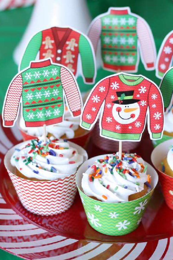 Top 49 Best Party Themes for Adults - Friendsgiving Parties | CatchMyParty.com Ugly Sweater Christmas Parties