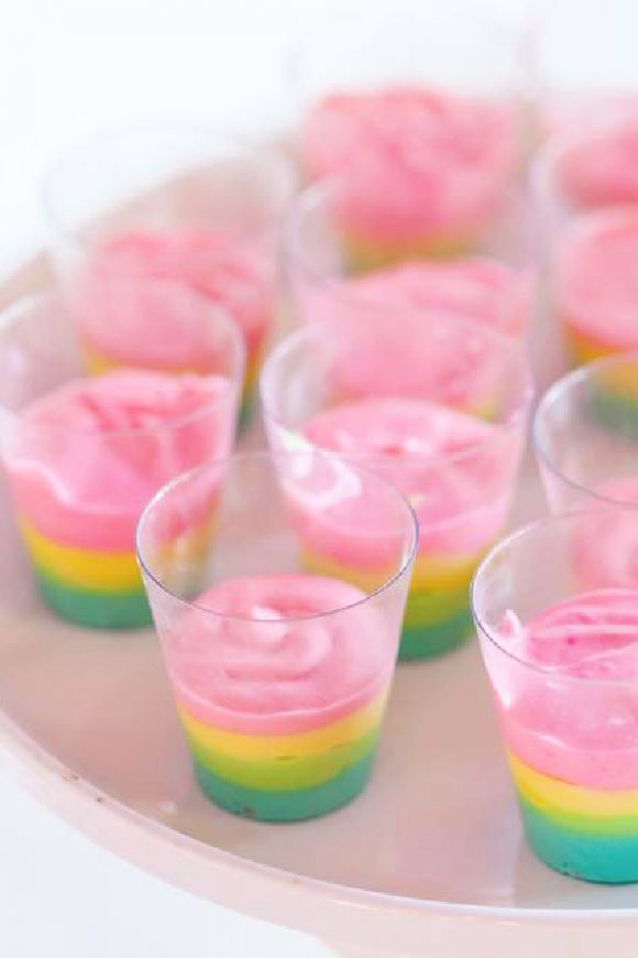 Rainbow Jello