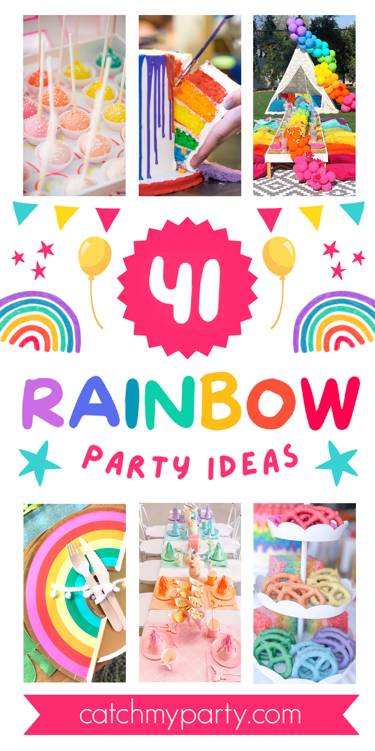 41 Rainbow Party Ideas to Put a Smile on Your Face!