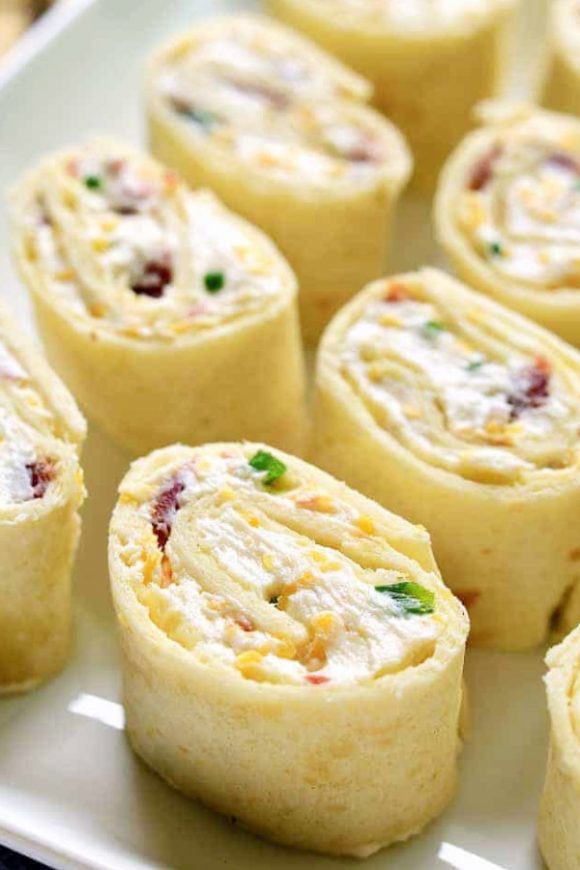 Bacon Cheddar Ranch Pinwheels