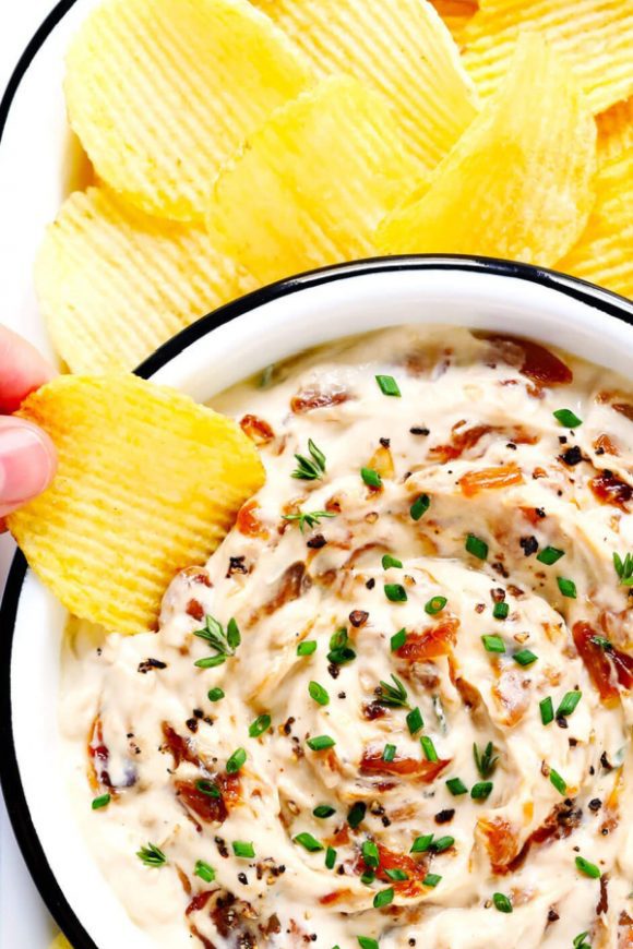 French Onion Dip | CatchMyParty.com French Onion Dip