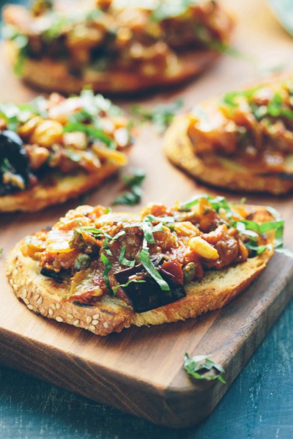 Eggplant Caponata | CatchMyParty.com Eggplant Caponata