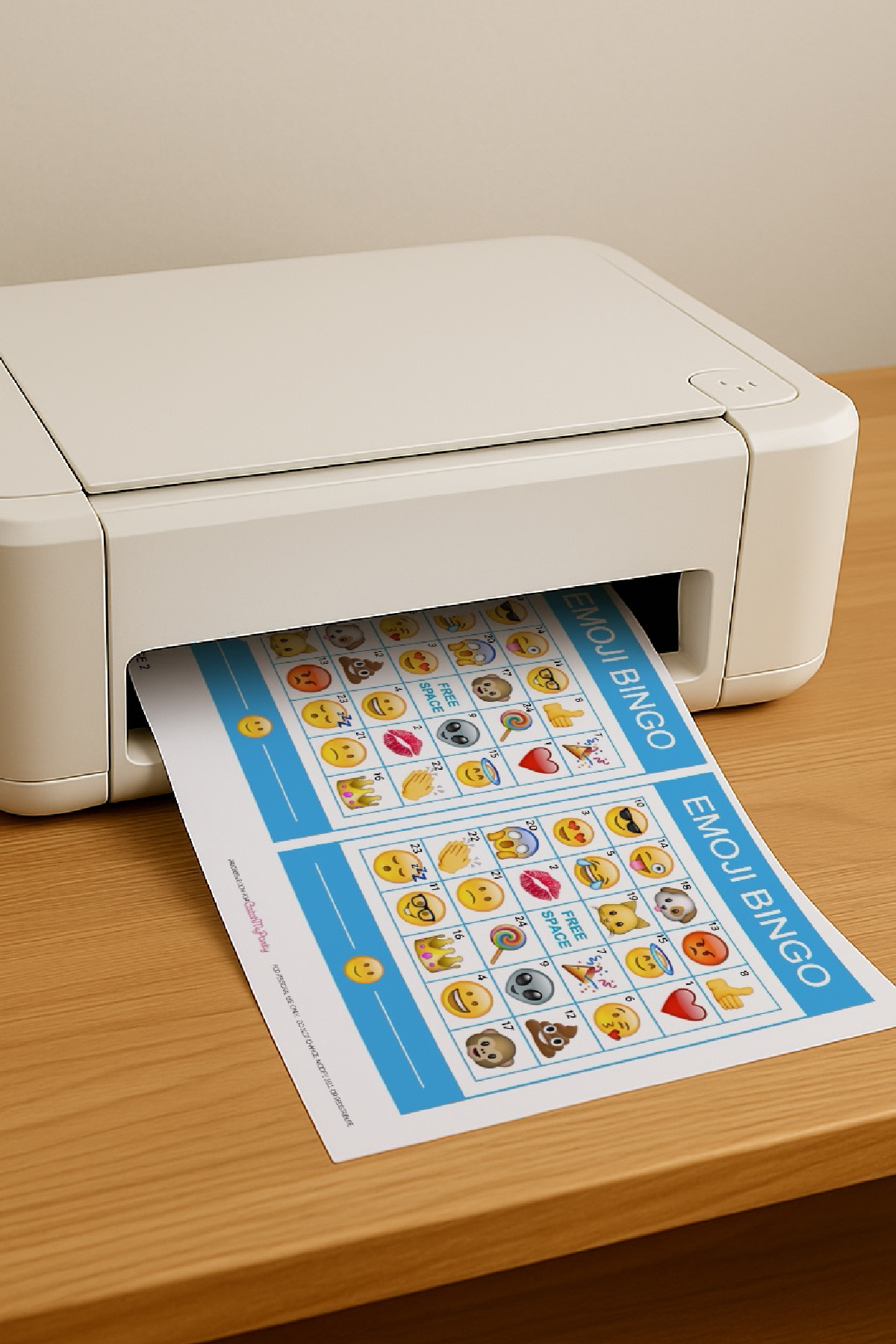 FREE Printable Emoji Bingo Game for Kids & Parties FREE Printable Emoji Bingo Game for Kids & Parties