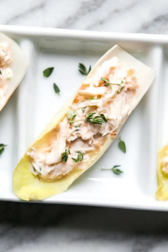 Spicy Crab Endive Appetizer | CatchMyParty.com Spicy Crab Endive Appetizer