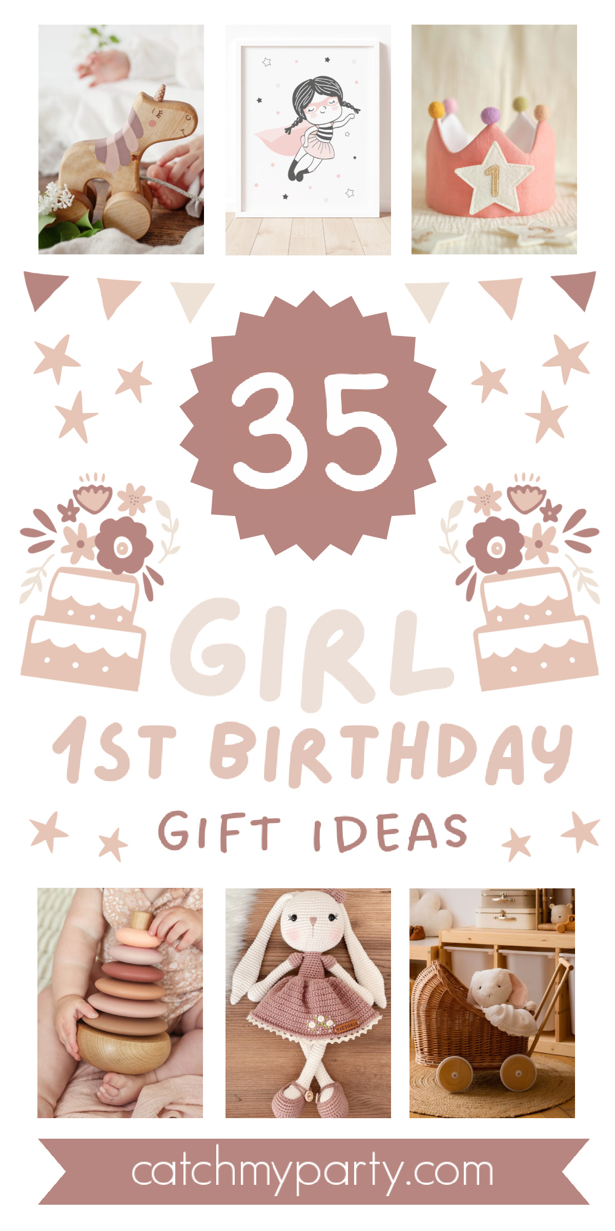 35 Gorgeous Girl First Birthday Gift Ideas!