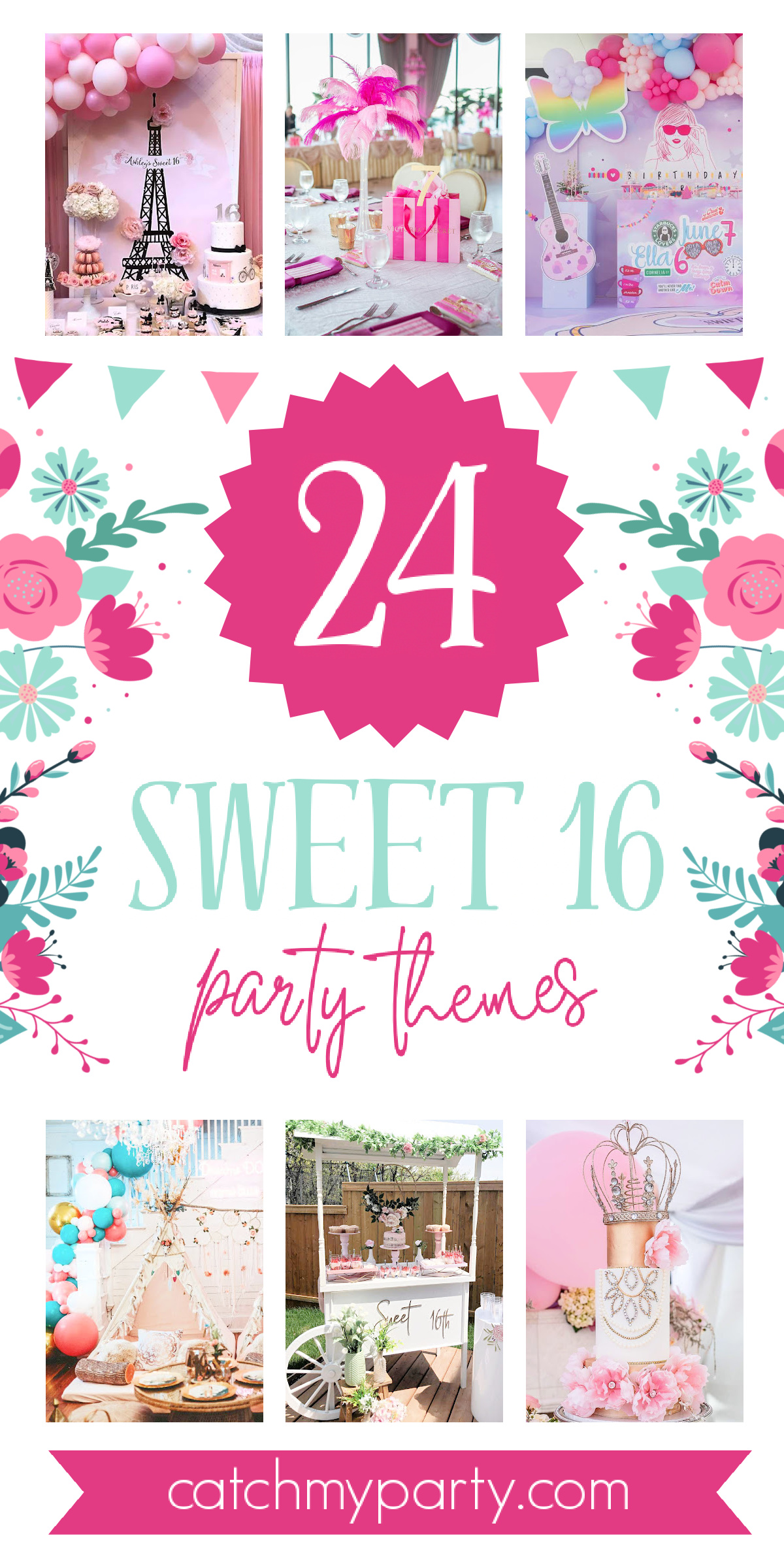 24 Amazing Sweet 16 Party Themes for 2024!