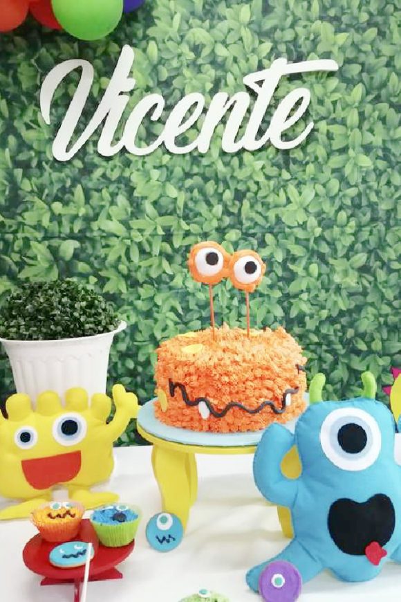 Monster 2nd Birthday Parties | CatchMyParty.com Monster 2nd Birthday Parties