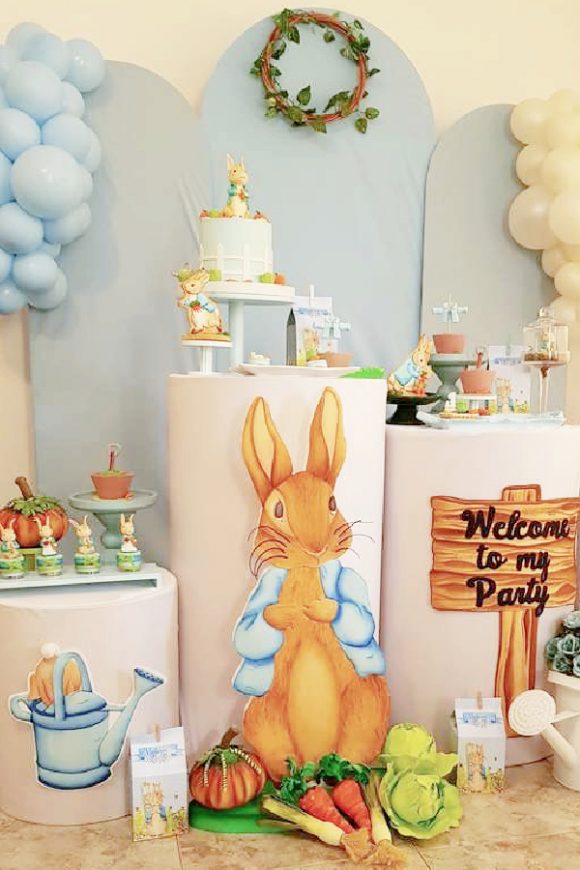 Peter Rabbit 2nd Birthday Parties | CatchMyParty.com Peter Rabbit 2nd Birthday Parties