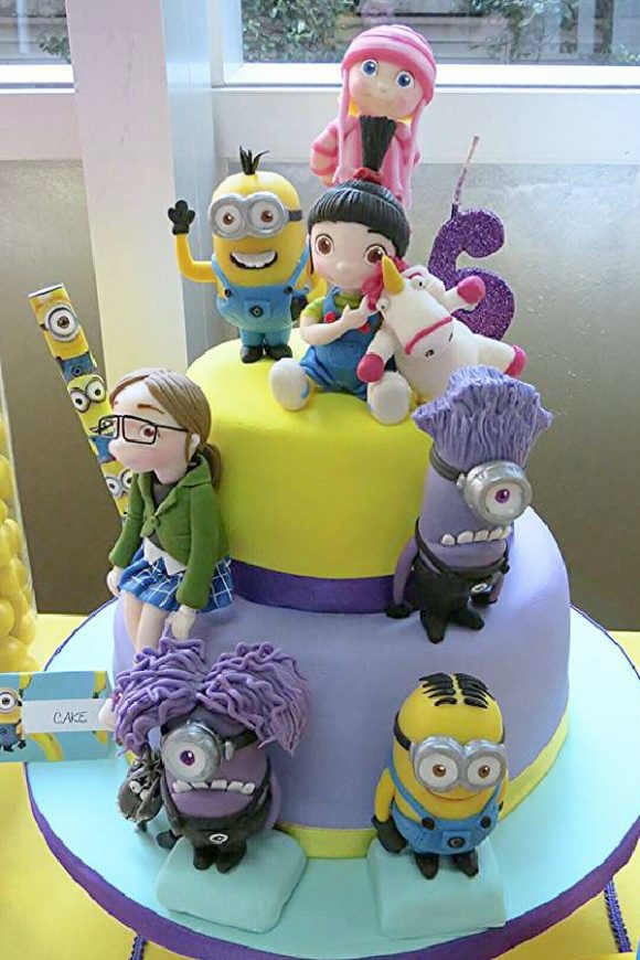 Despicable Me Birthday Cake