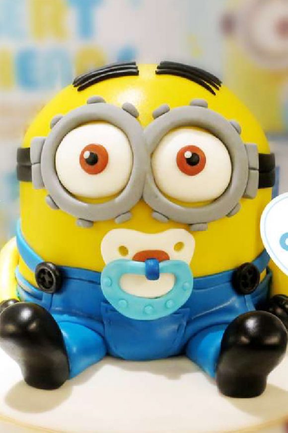 Minions Baby Shower Cake