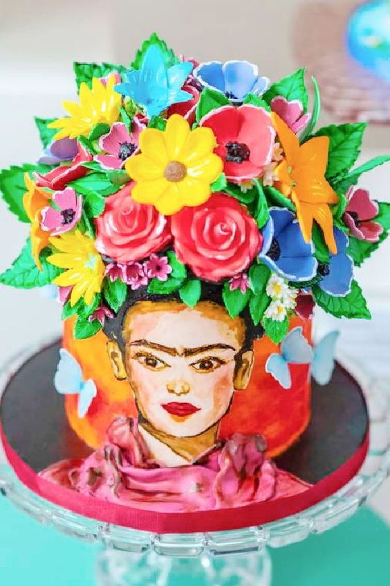 Fiesta Birthday Cake