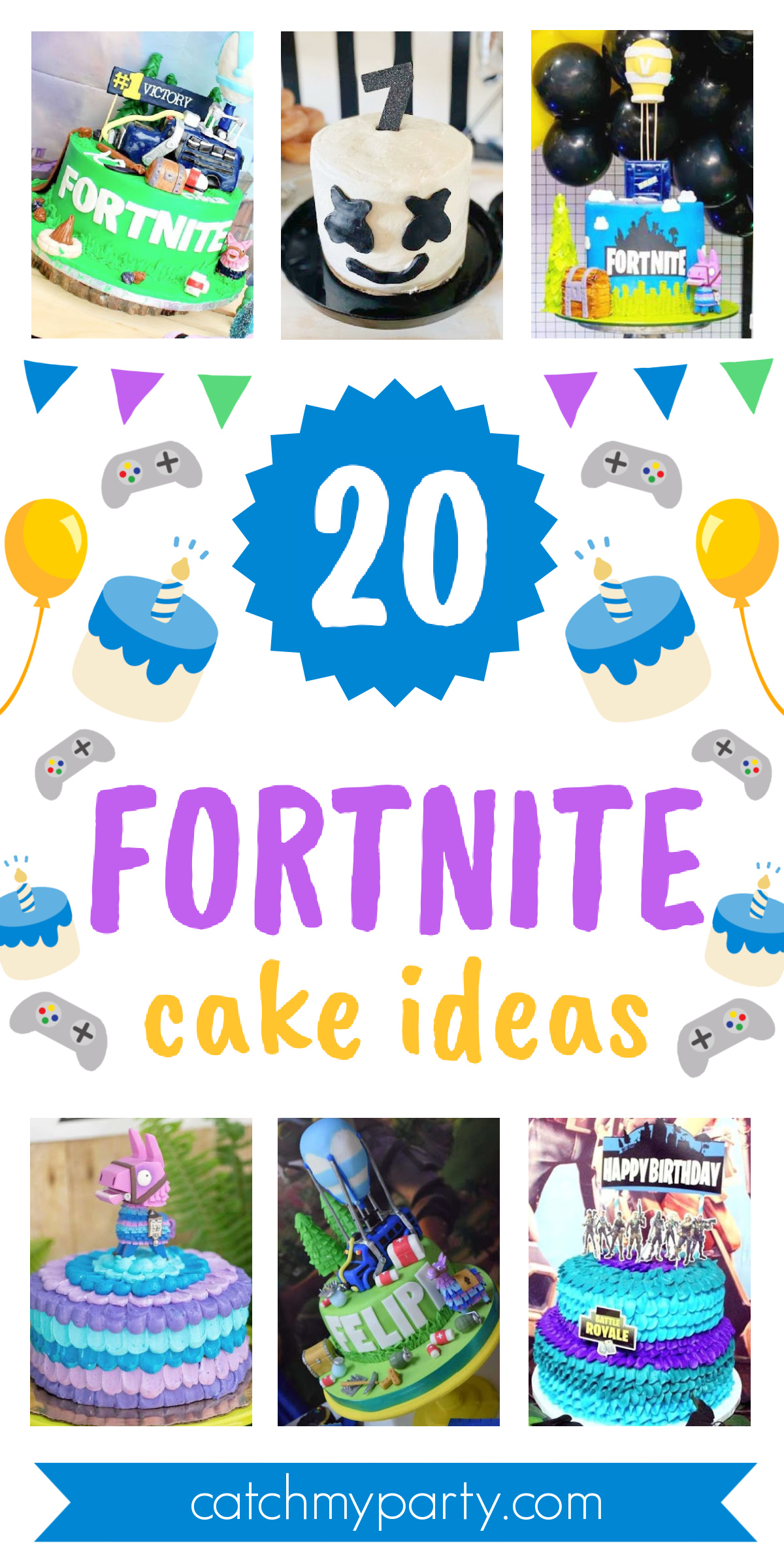20 Fun Fortnite Cake Ideas!