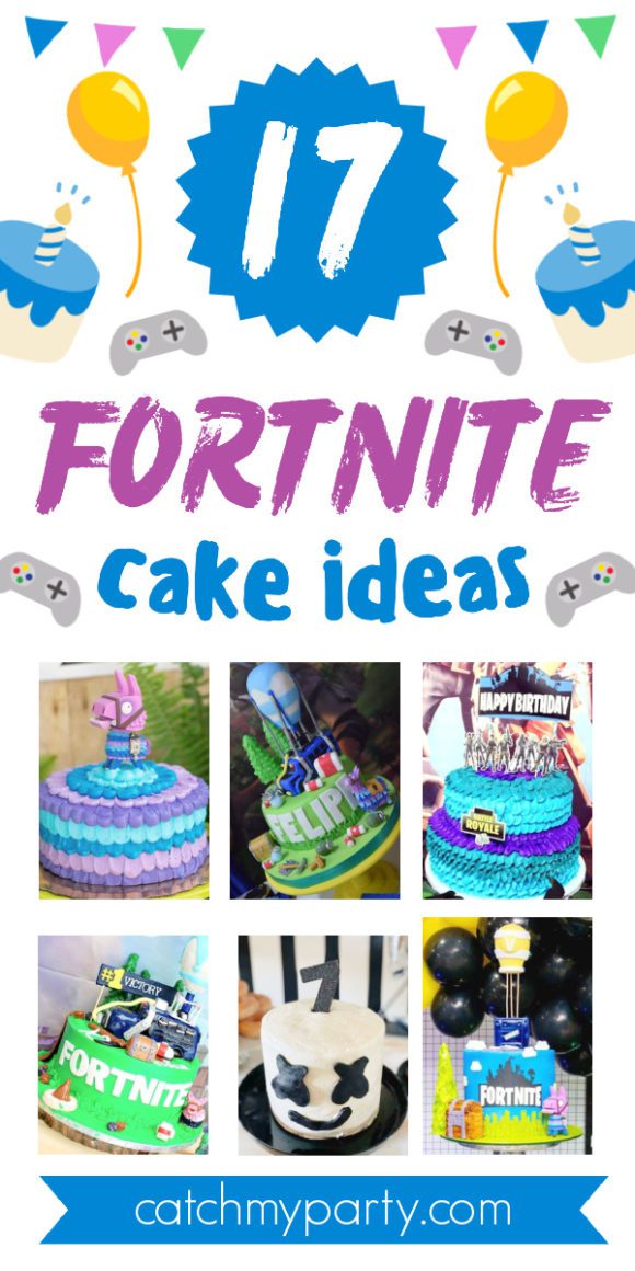 17 Fab Fortnite Cake Ideas!